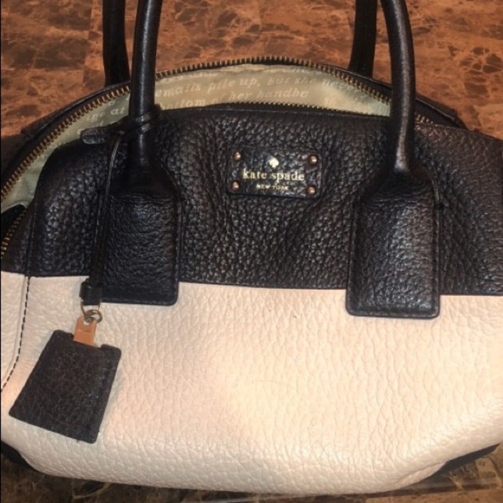 Kate Spade Black and White Purse